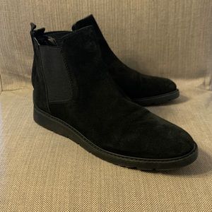 Franco Sarto Suede Chelsea Boots